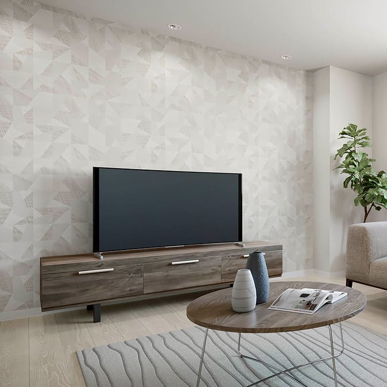 【壁紙 のりなし】 はがせる粉のりで賃貸OK モダン RE-55874