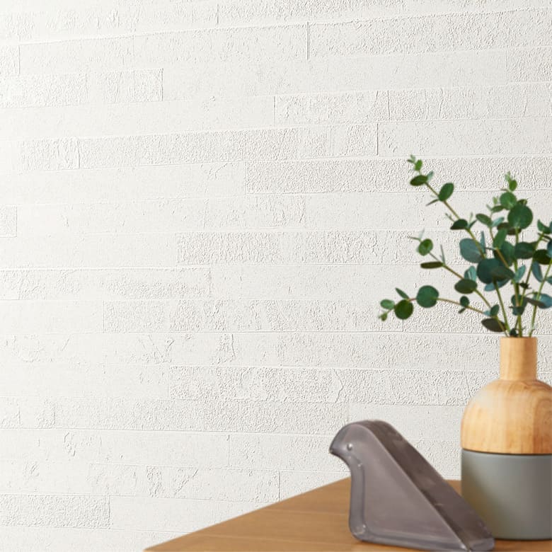 【壁紙 のりなし】 両面テープで賃貸OK タイル BB-2440