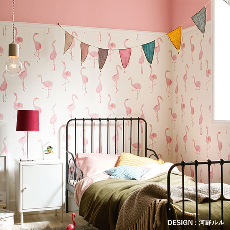 【壁紙 のりなし】 両面テープで賃貸OK FE-76857